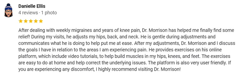 Chiropractic Kirkwood MO Testimonial